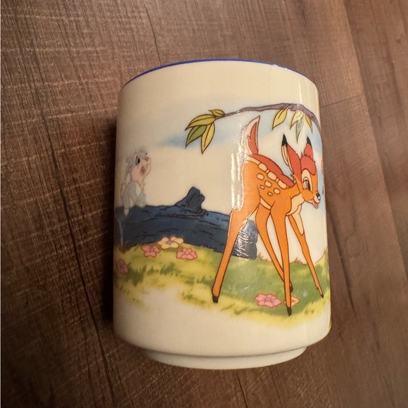 Vintage Disney Bambi Disneyland Walt Disney World Ceramic Coffee Mug - Picture 3 of 7